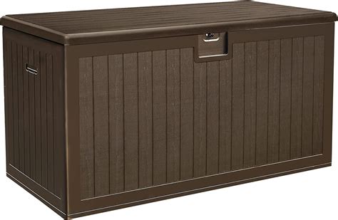 metal deck box|outside metal storage boxes waterproof.